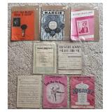 LL - Vintage Sheet Music Books - Assorted Songbooks: Kismet & Look Ma, I'm Dancin'!