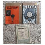 LL - Vintage Sheet Music Books - Assorted Songbooks: Kismet & Look Ma, I'm Dancin'!