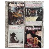 LL - Sheet Music Magazine - 12 Editions Collection (1983-1984)