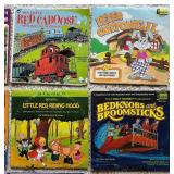 LL - Vintage Children's LP Album Collection (Lot of 12) - Disney, Sesame Street, Winnie the Pooh, Wizard of Oz and More!