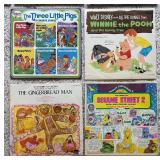 LL - Vintage Children's LP Album Collection (Lot of 12) - Disney, Sesame Street, Winnie the Pooh, Wizard of Oz and More!