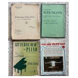 LL - Vintage Piano Sheet Music Books