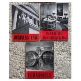 LL - Vintage Educational Books  - Physics & Mathematics & Chemistry & Economics & Psychology and More