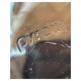 DR - Anchor Hocking Pyrex Plate - Ovenware Glass - 9 in Diameter - Made in USA - Set of 6