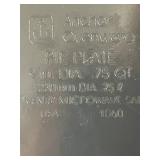 DR - Anchor Hocking Pyrex Plate - Ovenware Glass - 9 in Diameter - Made in USA - Set of 6