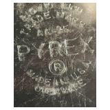 DR - Anchor Hocking Pyrex Plate - Ovenware Glass - 9 in Diameter - Made in USA - Set of 6