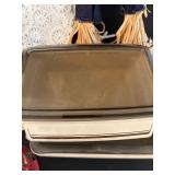 DR - Scarecrow Figure 3 Ft Tall With Doilies, Baskets, Tea Lights & Storage Dishes