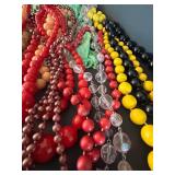 DR - N-Karim Pashmina Shawl 66-Inch Length - 100% Pashmina and Assorted Beaded Necklaces