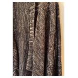 Karen Kane Knit Cardigan - XL Multicolor Black Brown White