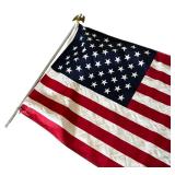 G - American Flag & Pole
