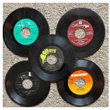 Vintage 45 RPM Vinyl Records (Lot of 35)