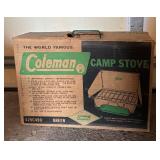 G - Coleman Camp Stove, Propane Cooking System with Accessories