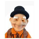 DR - Ventriloquist Dummy Doll 19 in Tall with Tool Belt & Accessories