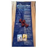 DR - Performax Exercise Mat with 2 Dumbbells & Yoga DVDs (Lot of 5)