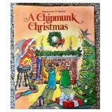 Round Table Linens - 6 Hot Pads & A Chipmunk Christmas Book