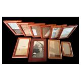 DR - Assorted Photo Frames - Wood Finish (Lot of 11)