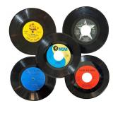 Peter Pan Records & Bee Gees Vinyl Records (Lot of 45)