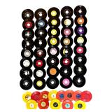 Vintage 45 RPM 7-inch Vinyl Records - Essex & RCA Victor, Decca, Capitol & More (Lot of 45)