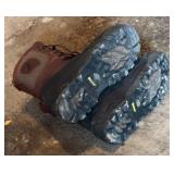 G - LaCrosse Boots Leather Upper & Rugged Lug Sole Mens Size 13