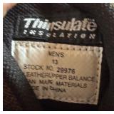 G - LaCrosse Boots Leather Upper & Rugged Lug Sole Mens Size 13