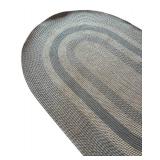 G - Beautiful Braided Oval Area Rug