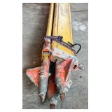 G - Nikon Auto Level Surveying Instrument with Metal Carry Case - Made in Japan - 43 in Tall