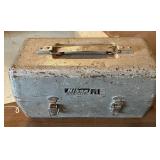 G - Nikon Auto Level Surveying Instrument with Metal Carry Case - Made in Japan - 43 in Tall