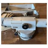 G - Nikon Auto Level Surveying Instrument with Metal Carry Case - Made in Japan - 43 in Tall