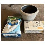 G - EarthWay EV-N-SPRED Shoulder Broadcast Seed Spreader & Scotts Grass Seed Sun & Shade Mix