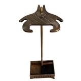 Fireplace Tools Set - 4-Piece with Brass Stand