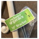 G - Three New Enchanted Garden 14 Inch Brackets