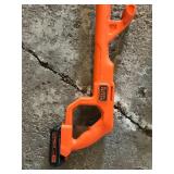 G - Black & Decker 20V MAX Lithium Cordless String Trimmer Edger Battery Included