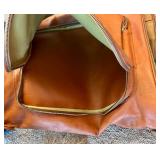 Executive Collection Leather Garment Bags by J. Barkett (Lot of 2)