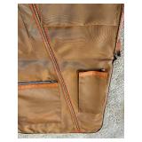 Executive Collection Leather Garment Bags by J. Barkett (Lot of 2)