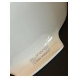 DR - Pyrex Town & Country Divided Dish w/Lid, La Marjolaine L'Echalote, GlasBake Green Daisy & Blue Cornflower Casserole