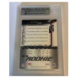 Michael Vick RC Beckett 9 Mint 2001 Leaf Rookies & Stars #115 Football Card Michael Vick RC Beckett 9 Mint 2001 Leaf Rookies & Stars #115 Football Card