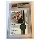 Ken O'Brien Relic 2002 Score QBC Materials #37 Football Card Ken O'Brien Relic 2002 Score QBC Materials #37 Football Card