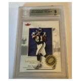LaDainian Tomlinson RC Beckett 9 Mint 2001 Fleer Authority #113 Rookie Football Card LaDainian Tomlinson RC Beckett 9 Mint 2001 Fleer Authority #113 Rookie Football Card