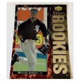 Michael Jordan RC 1994 Upper Deck Star Rookies #19 Oversized Baseball Card Michael Jordan RC 1994 Upper Deck Star Rookies #19 Oversized Baseball Card