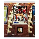 (3) Authentic Jersey Cards - Stokes, Henry, Smith - Topps Total (3) Authentic Jersey Cards - Stokes, Henry, Smith - Topps Total