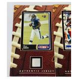 (3) Authentic Jersey Cards - Stokes, Henry, Smith - Topps Total (3) Authentic Jersey Cards - Stokes, Henry, Smith - Topps Total