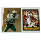 Randy Moss RC - 2 Oversized Minnesota Vikings Football Cards Randy Moss RC - 2 Oversized Minnesota Vikings Football Cards