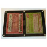 Roger Clemens 2-Card Plaque w/ Rookie Card Roger Clemens 2-Card Plaque w/ Rookie Card