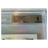 Mikael Granlund RC Auto & Tri-Colored Jumbo Relic /25 2013-14 National Treasiures Booklet #26 Numbered 07/25 Beckett Graded 9 / 9 Minnesota Wild Hockey Card Mikael Granlund RC Auto & Tri-Colored Jumbo Relic /25 2013-14 National Treasiures Booklet #26 Numbered 07/25 Beckett Graded 9 / 9 Minnesota Wild Hockey Card