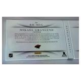 Mikael Granlund RC Auto & Tri-Colored Jumbo Relic /25 2013-14 National Treasiures Booklet #26 Numbered 07/25 Beckett Graded 9 / 9 Minnesota Wild Hockey Card Mikael Granlund RC Auto & Tri-Colored Jumbo Relic /25 2013-14 National Treasiures Booklet #26 Numbered 07/25 Beckett Graded 9 / 9 Minnesota Wild Hockey Card