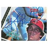 Kent Hrbek Autographed 1985 Donruss #40 Oversized Minnesota Twins Baseball Card Kent Hrbek Autographed 1985 Donruss #40 Oversized Minnesota Twins Baseball Card
