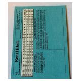 Kent Hrbek Autographed 1985 Donruss #40 Oversized Minnesota Twins Baseball Card Kent Hrbek Autographed 1985 Donruss #40 Oversized Minnesota Twins Baseball Card