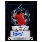 Luke Keaschall Auto /99 RC 2024 Leaf Triniry #CA0LK1 Numbered 60/99 Rookie Minnesota Twins Baseball Card Luke Keaschall Auto /99 RC 2024 Leaf Triniry #CA0LK1 Numbered 60/99 Rookie Minnesota Twins Baseball Card