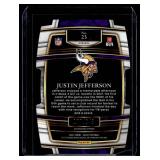 Justin Jefferson /249 Bronze Prizm Die Cut 2021 Select #23 Numbered 177/249 Minnesota Vikings Football Card Justin Jefferson /249 Bronze Prizm Die Cut 2021 Select #23 Numbered 177/249 Minnesota Vikings Football Card