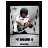 Patrick Mahomes RC 2017 Leaf Draft #07 Rookie Football Card Patrick Mahomes RC 2017 Leaf Draft #07 Rookie Football Card